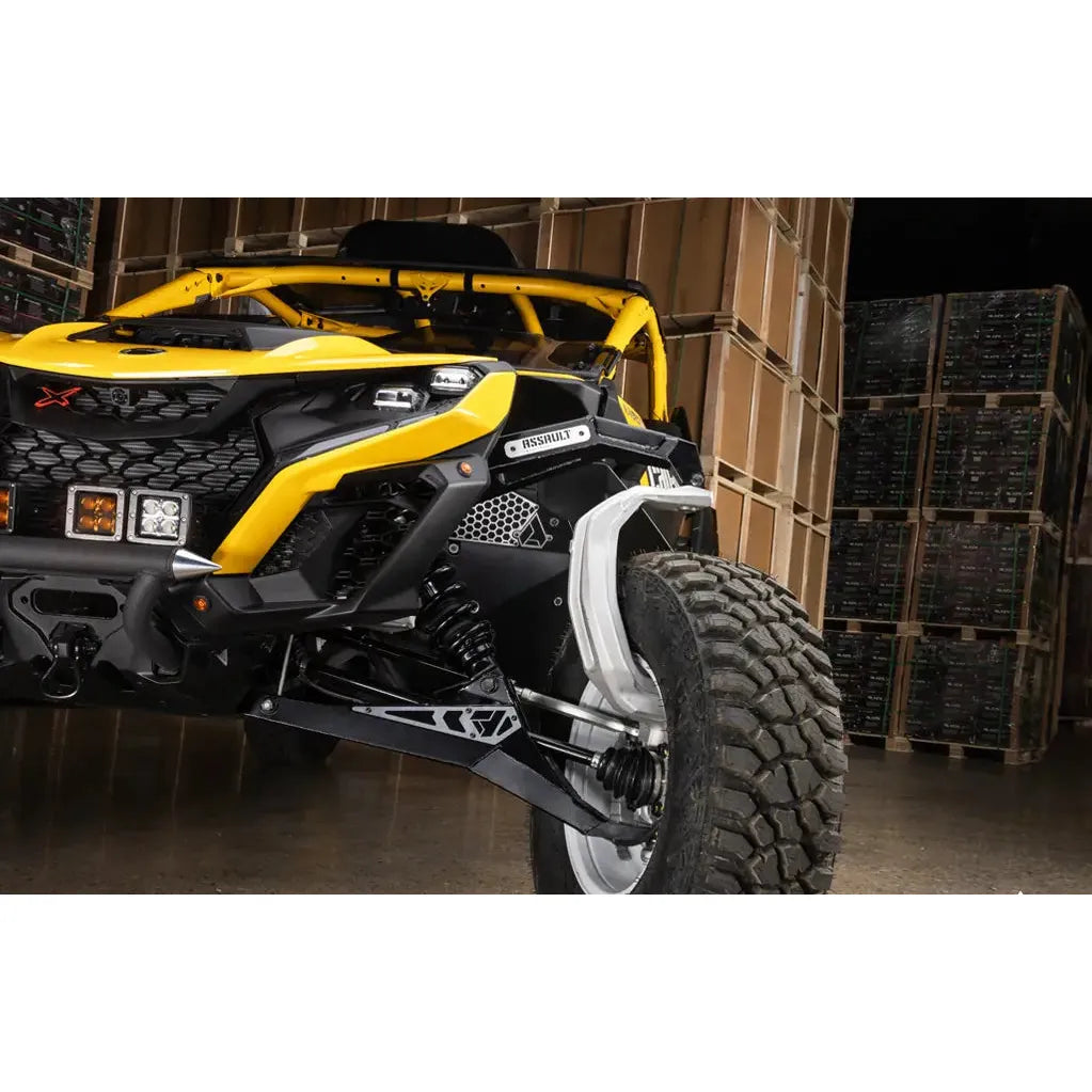Assault Industries - 2024+ Can-Am Maverick R High-Clearance Boxed A-Arms