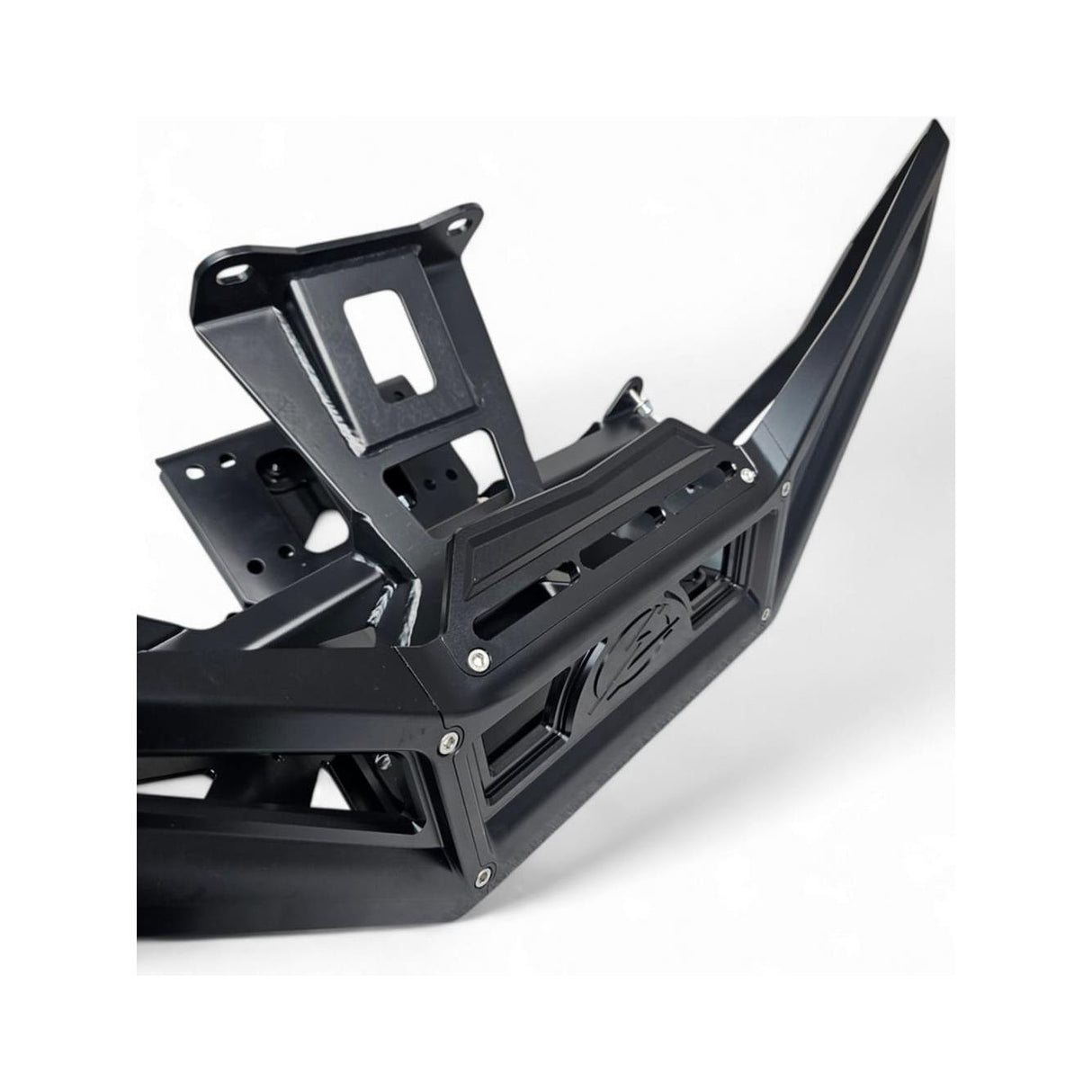 Elektric Offroad '17+ Can-Am Maverick X3 Machined Billet Front Winch Bumper - Black Anodize