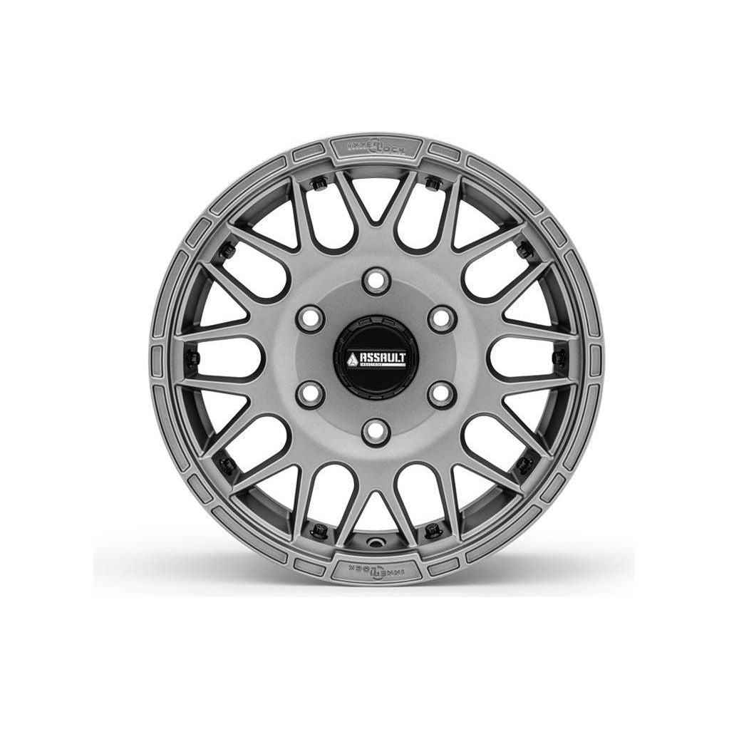 Assault Industries - Hellfire Wheels (Matte Titanium)