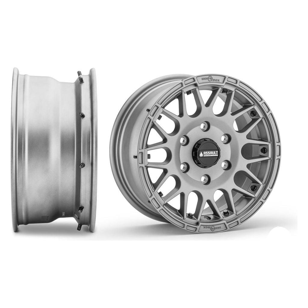 Assault Industries - Hellfire Wheels (Matte Titanium)