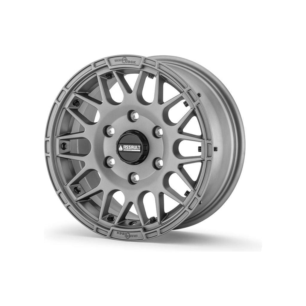 Assault Industries - Hellfire Wheels (Matte Titanium)