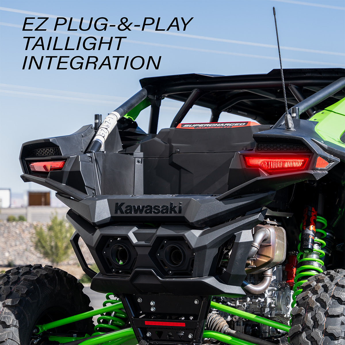 Turn-Signal Plug-&-Play Kit | 2026+ Kawasaki Teryx H2 | Sequential Front LED Lights w/Taillight Integration