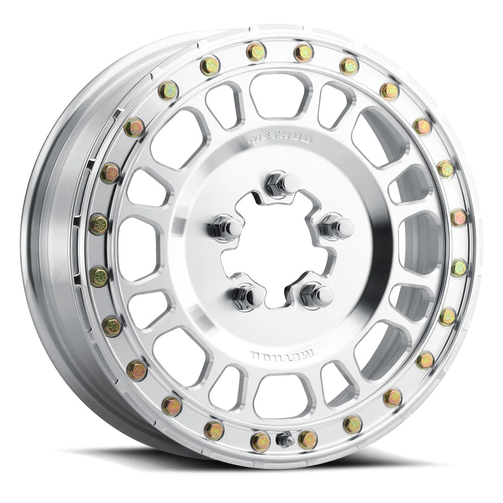 Method MR412 Beadlock 15x6.0 +51mm Offset 6x139.7 BP 78.30mm CB Machined - Raw Wheel