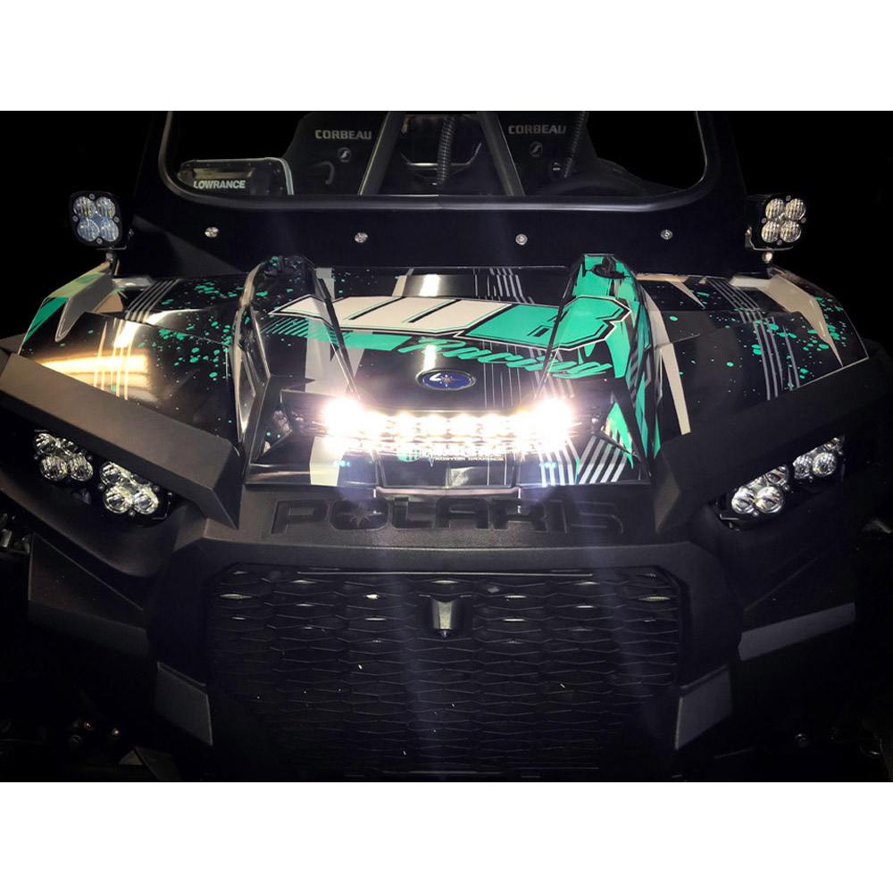 Baja Designs 19-21 Polaris RZR XP Turbo / 18+ Turbo S Hood Scoop Kit