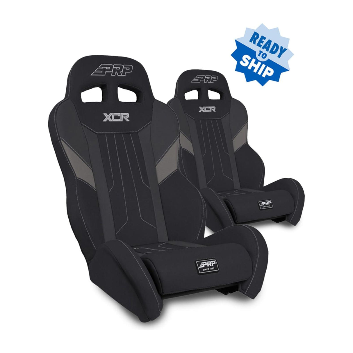 PRP Polaris General/RZR S 900/900 Trail/Trail/Xp 1000/Turbo/Turbo S/RS1 XCR Suspension Seats & Mounts Kit