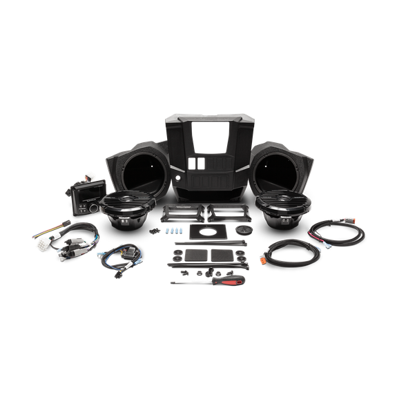 Rockford Fosgate 15-17 Polaris Ranger Stereo and Front Lower Speaker Kit (Gen-1)