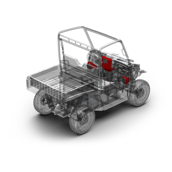 Rockford Fosgate 15-17 Polaris Ranger Stereo and Front Lower Speaker Kit (Gen-1)