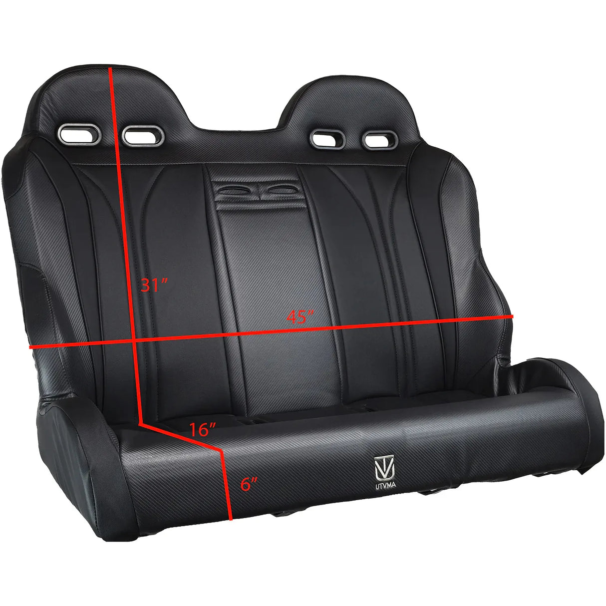 2014-2023 Polaris RZR XP4 1000/900 Rear Bench Seat W/ Harnesses