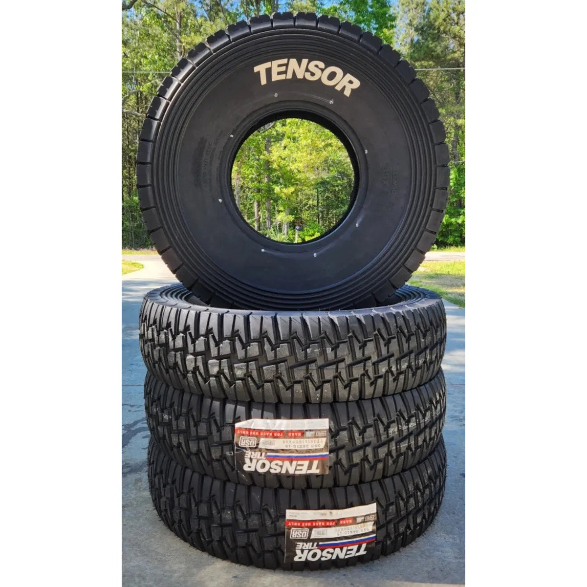 Tensor Tire Desert Series (DSR) Tire - 35x10-15 (65 Durometer Tread Compond)