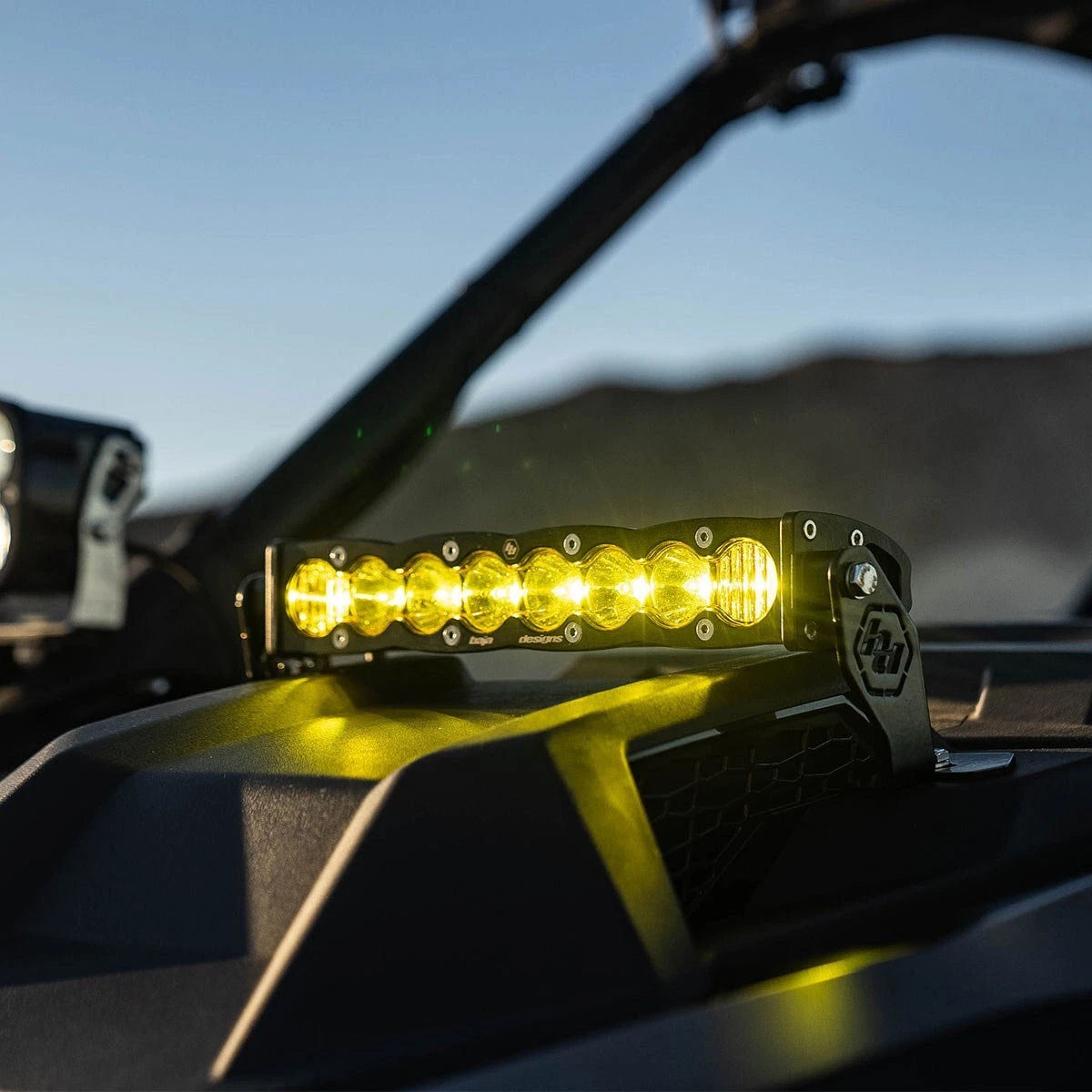 Baja Designs - Polaris RZR Pro R S8 10" Hood Mount Kit
