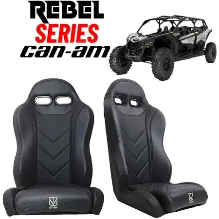 2017-2025 Can-am X3 "Rebel" Series Pair of Front Suspension Bucket Seats