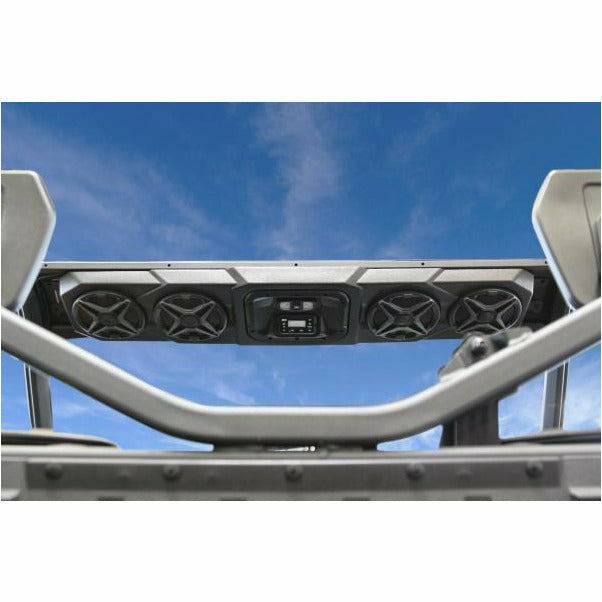 SSV Works - Bluetooth 4-Speaker Overhead Weatherproof Sound Bar Can-Am Defender