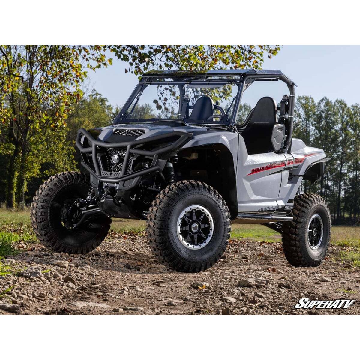 SuperATV 18+ Yamaha Wolverine X4 850 Scratch Resistant Flip Windshield