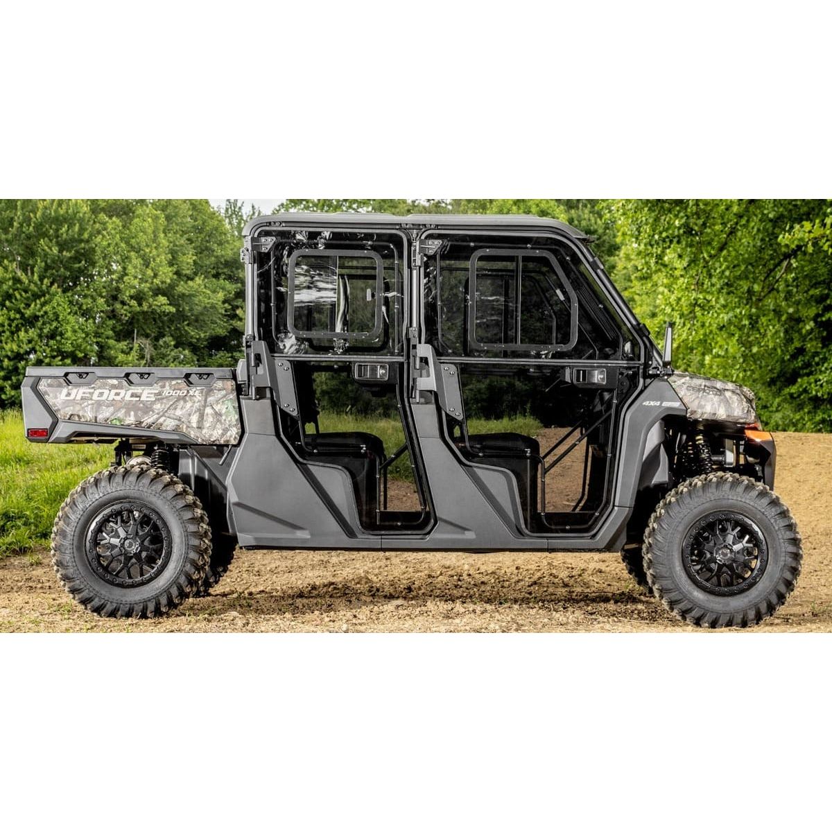 SuperATV '22+ CF Moto UForce 1000 XL Convertible Cab Enclosure Doors