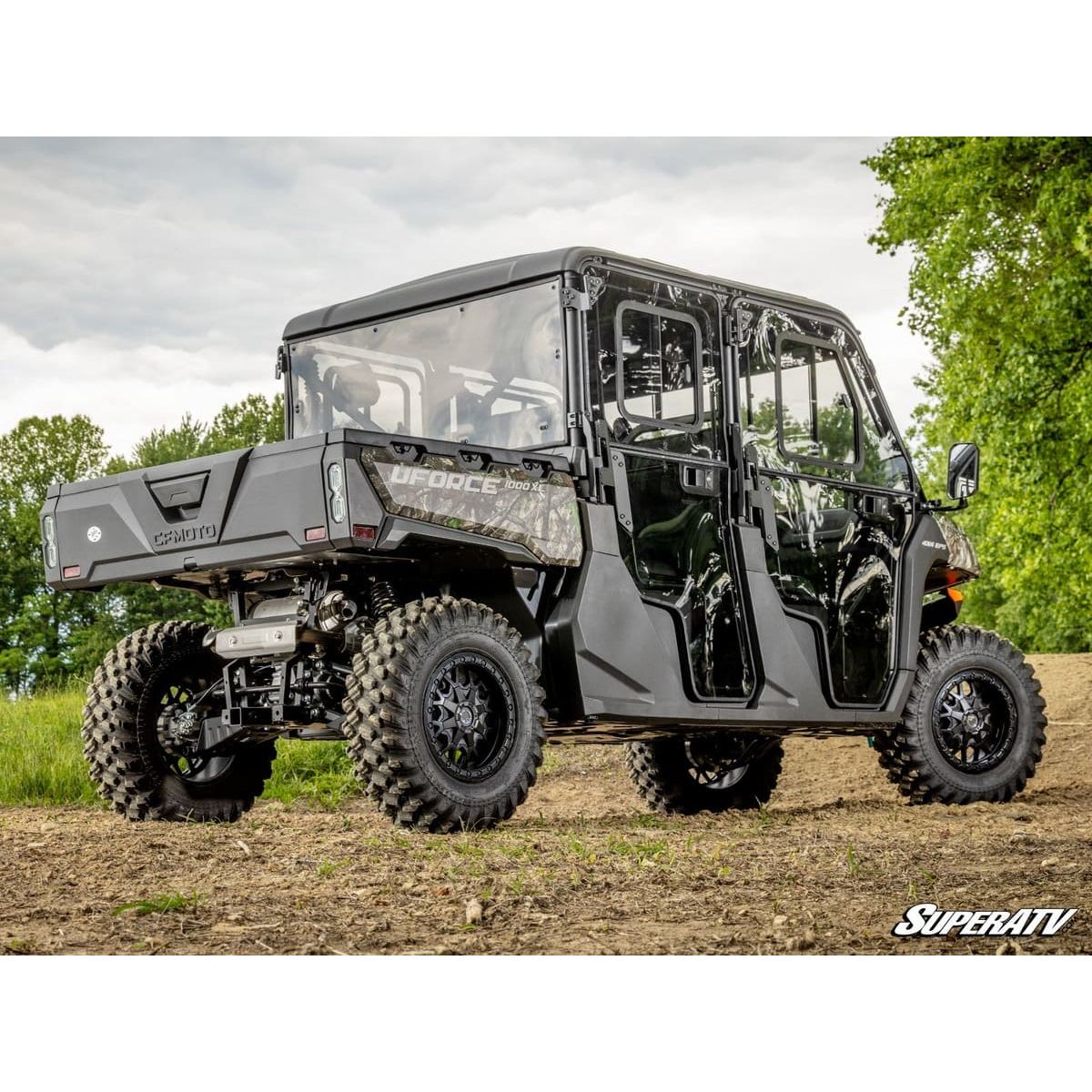 SuperATV '22+ CF Moto UForce 1000 XL Convertible Cab Enclosure Doors