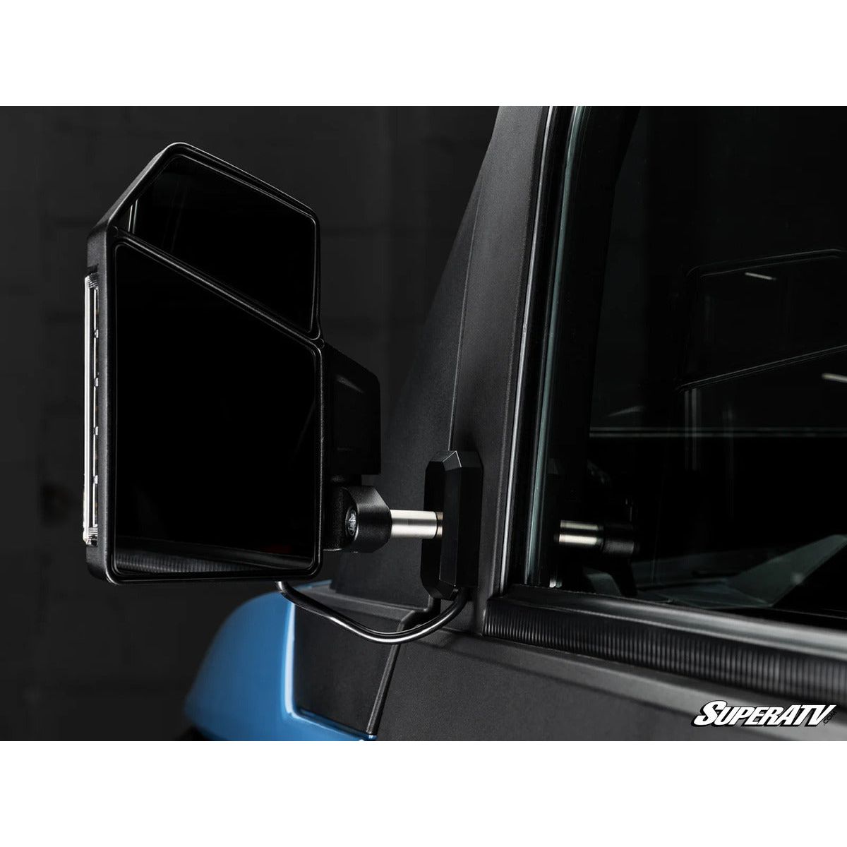 SuperATV '24+ Polaris Xpedition ADV Dual Section LED Side View Mirrors