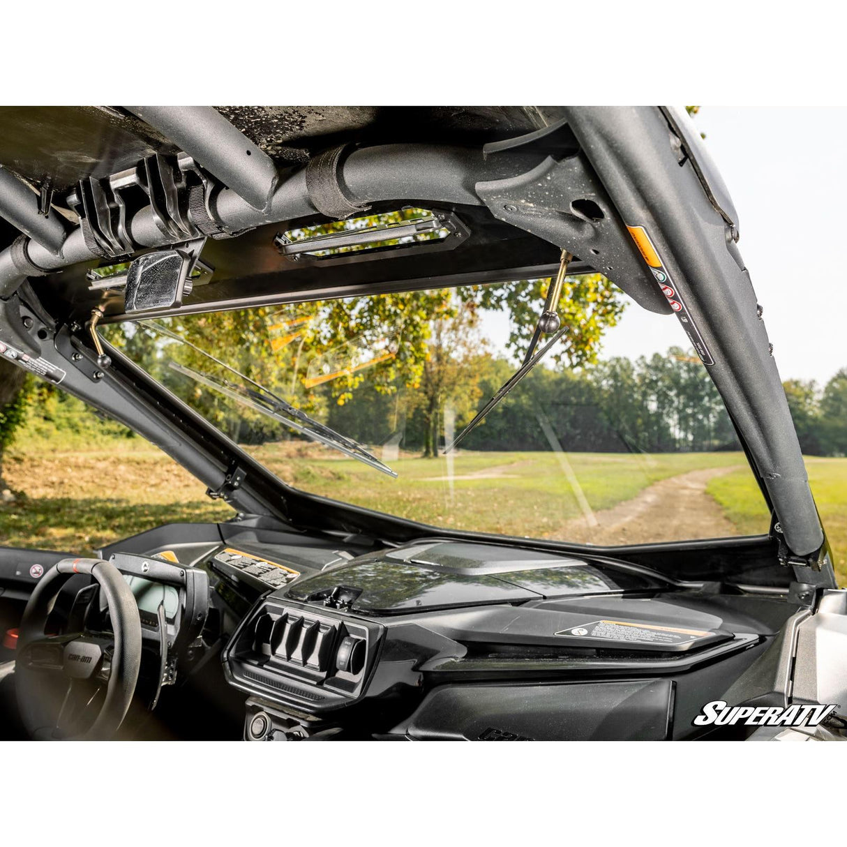 SuperATV Can-Am Maverick R Glass Windshield