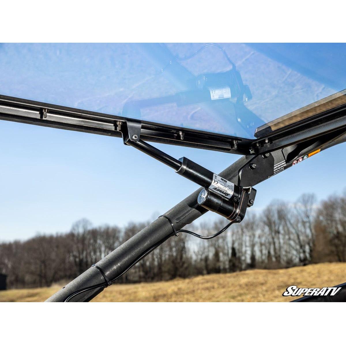 SuperATV Can-Am Maverick R Maxdrive Power Flip Windshield