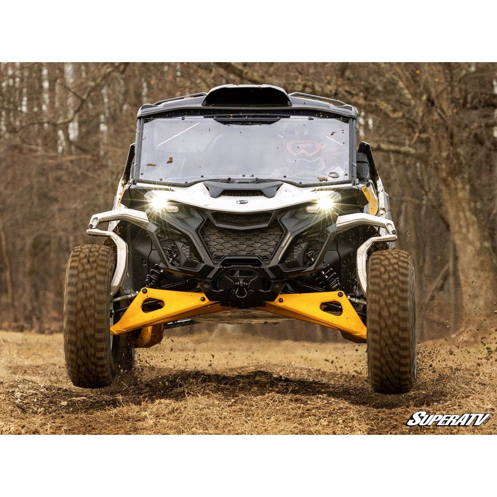 SuperATV - 2024+ Can-Am Maverick R Scratch-Resistant Full Windshield