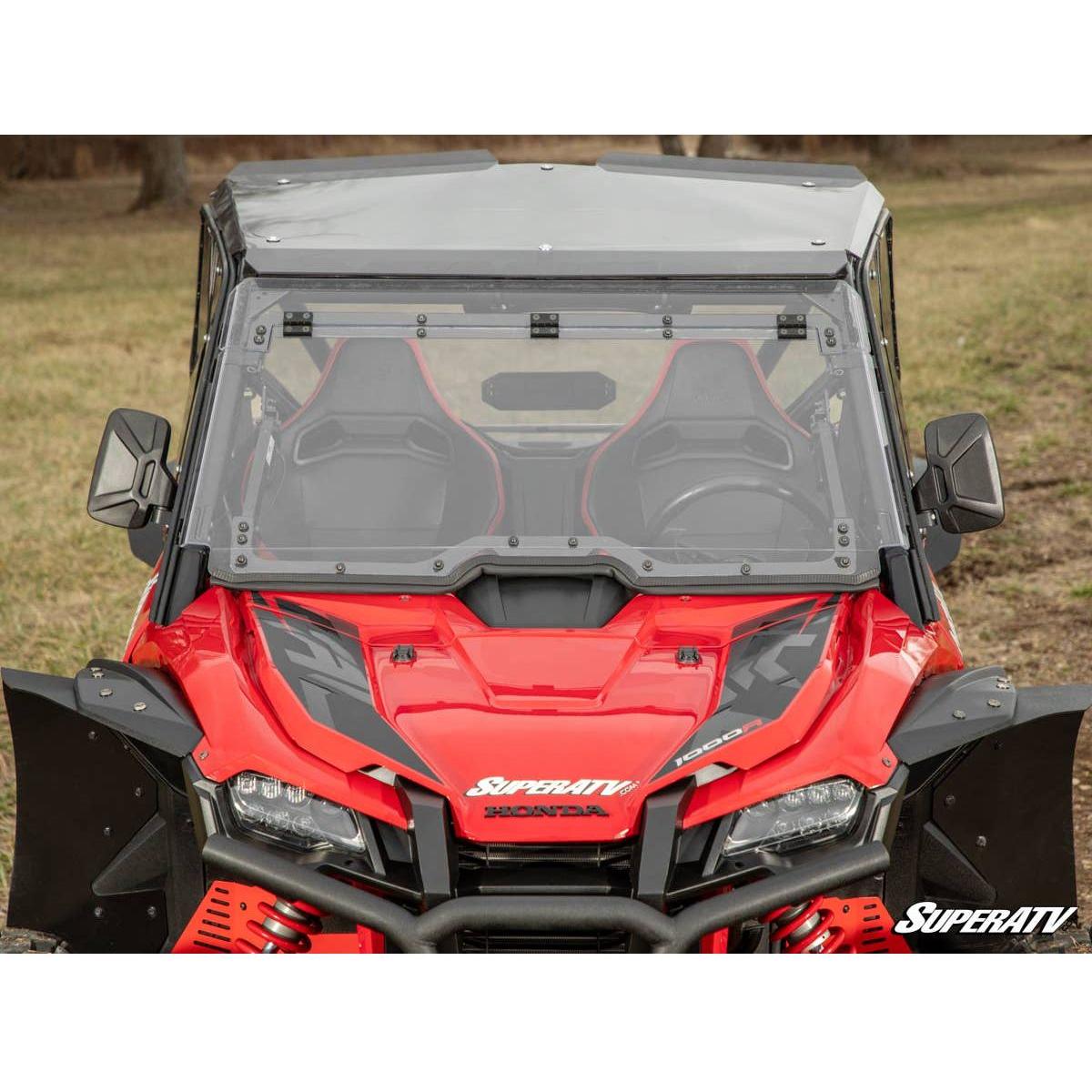 SuperATV Honda Talon 1000 Maxdrive Power Flip Windshield
