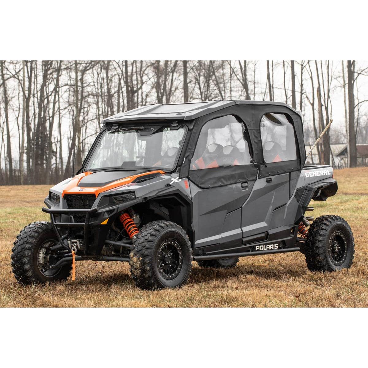 SuperATV Polaris General 1000 Primal Soft Cab Enclosure Upper Doors