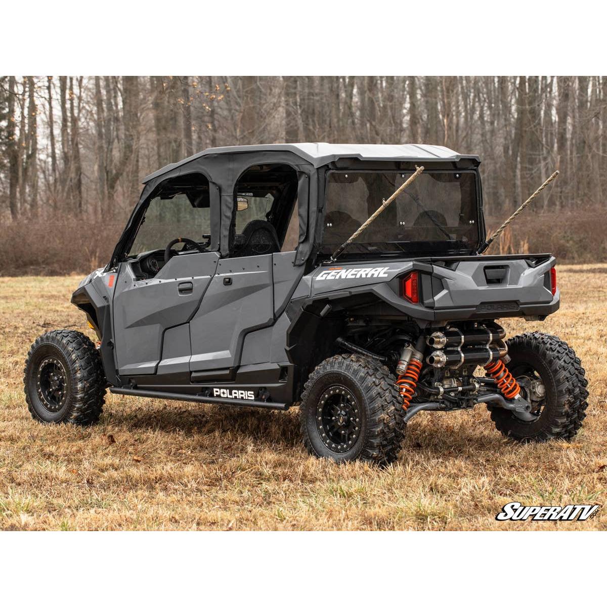 SuperATV Polaris General 1000 Primal Soft Cab Enclosure Upper Doors