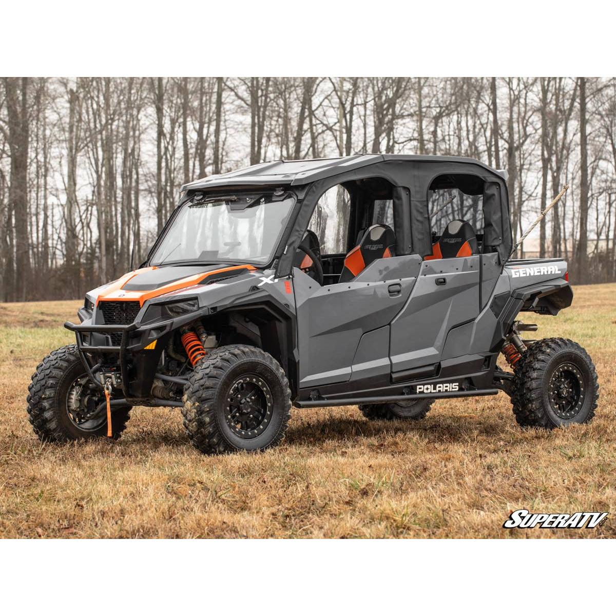 SuperATV Polaris General 1000 Primal Soft Cab Enclosure Upper Doors
