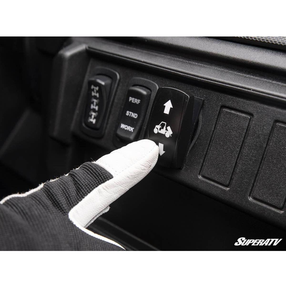 SuperATV Polaris Ranger 1000 Electric Dump Bed Kit