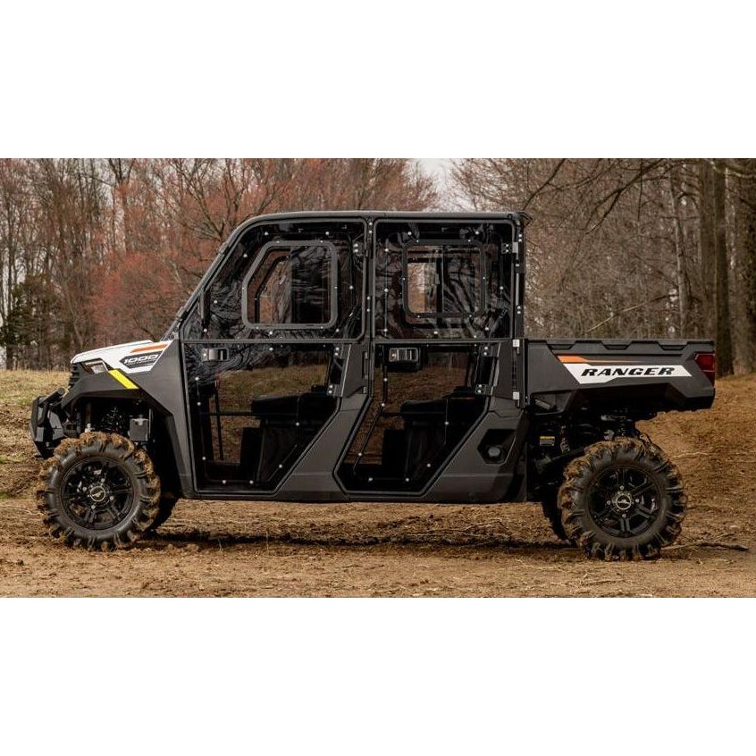 SuperATV 2020+ Polaris Ranger Crew 1000 Convertible Cab Enclosure Doors