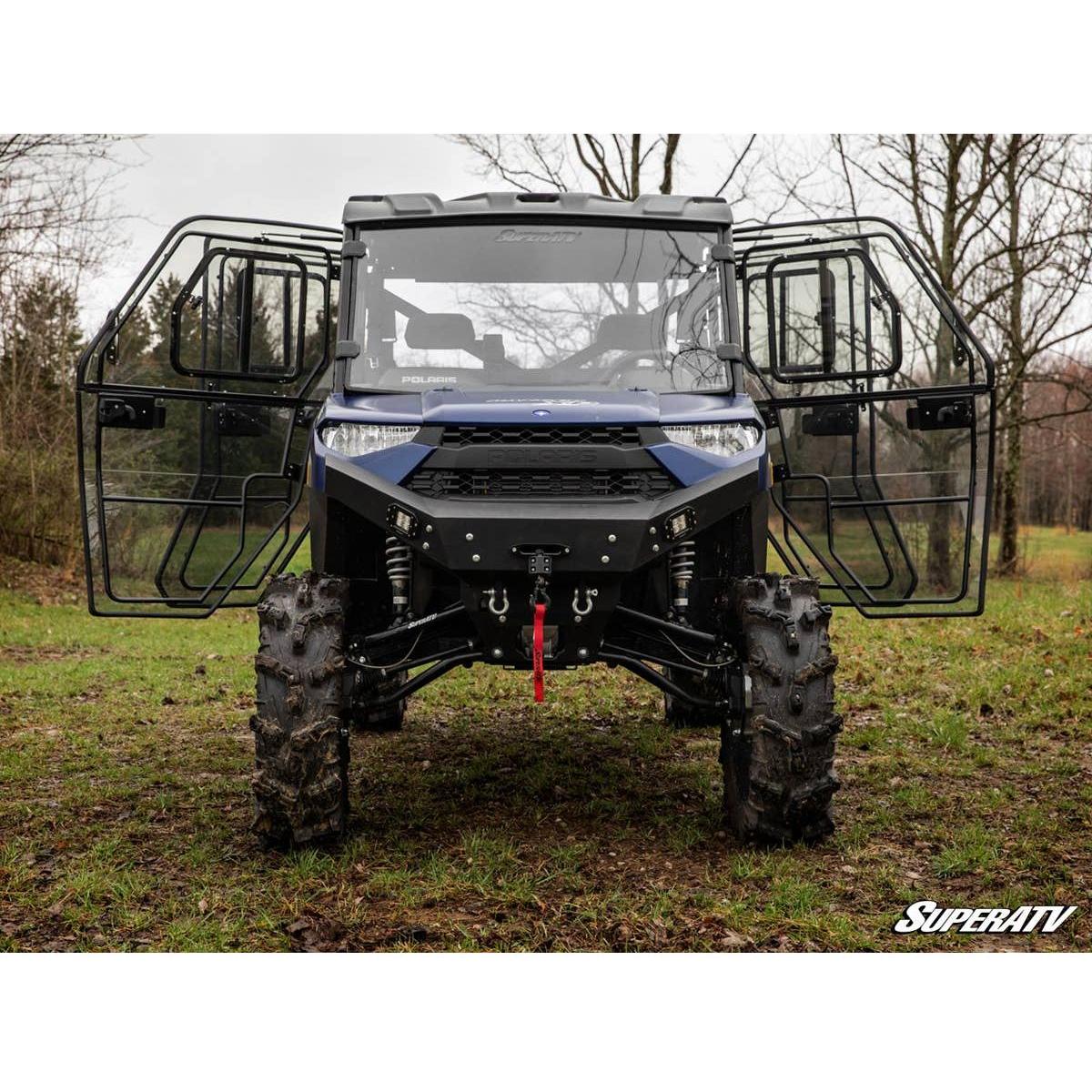 SuperATV Polaris Ranger XP 1000 Crew Convertible Cab Enclosure Doors
