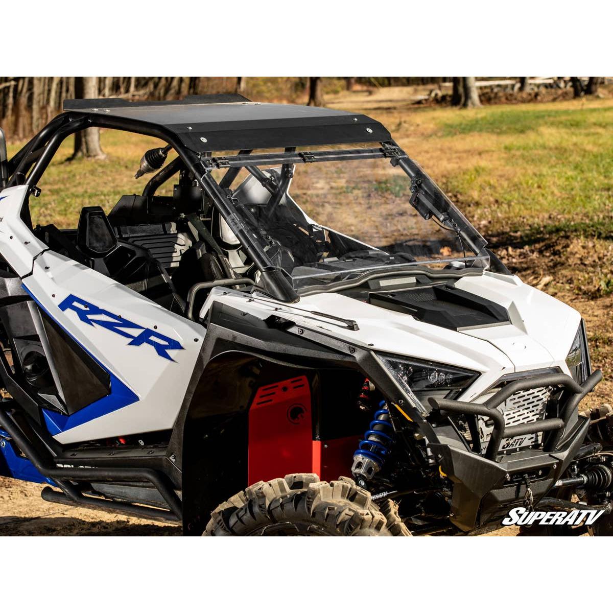 SuperATV Polaris RZR Pro XP Maxdrive Power Flip Windshield