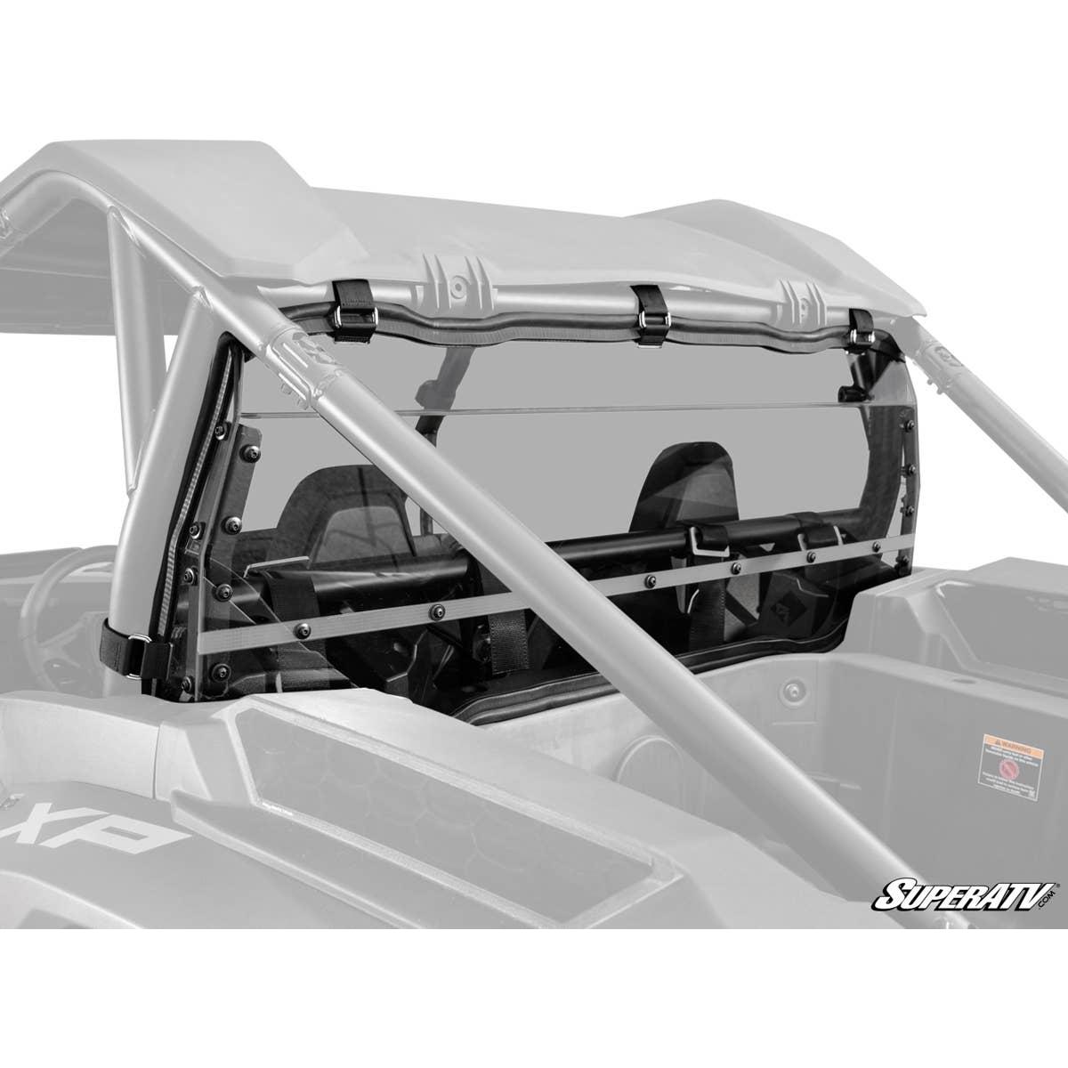 SuperATV Polaris RZR XP Rear Windshield
