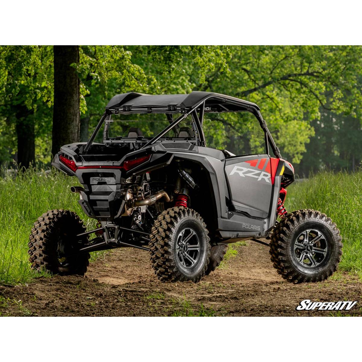 SuperATV Polaris RZR XP Rear Windshield