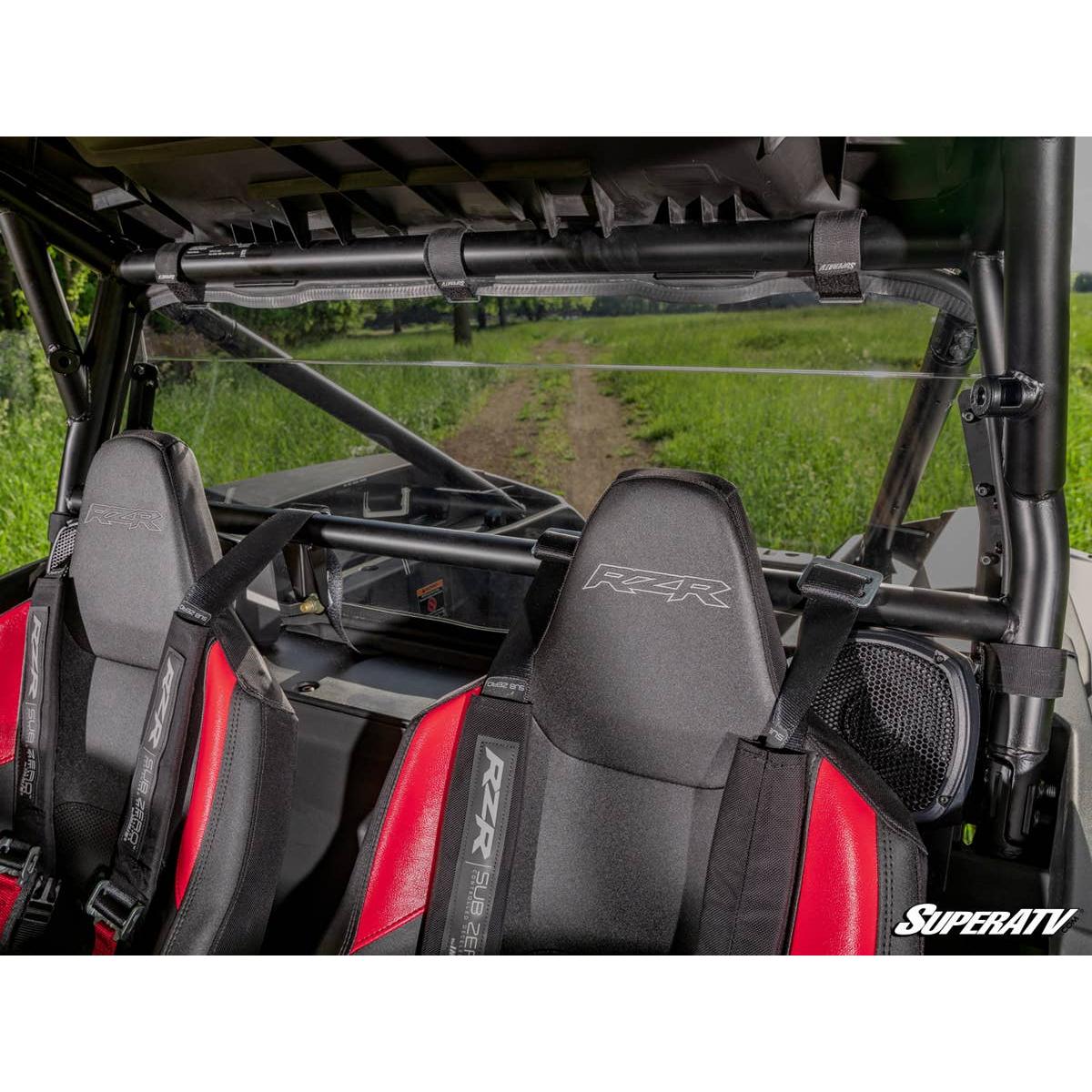 SuperATV Polaris RZR XP Rear Windshield