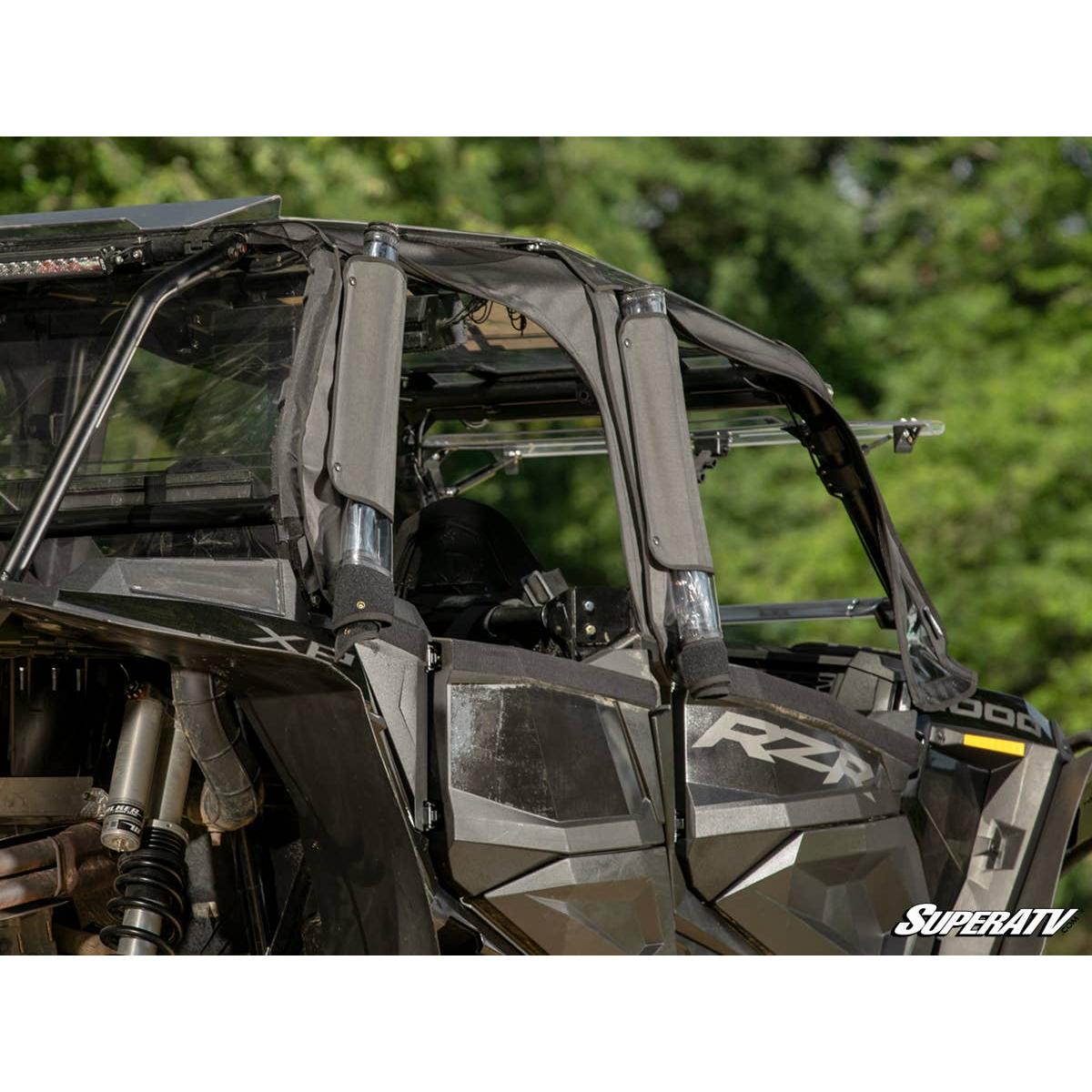 SuperATV Polaris RZR XP4 1000 Primal Soft Cab Enclosure Upper Doors