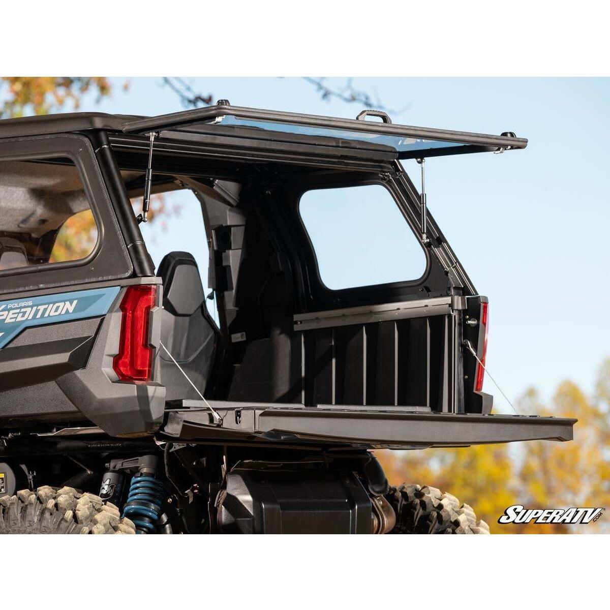 SuperATV 2024+ Polaris Xpedition ADV Rear Flip Windshield