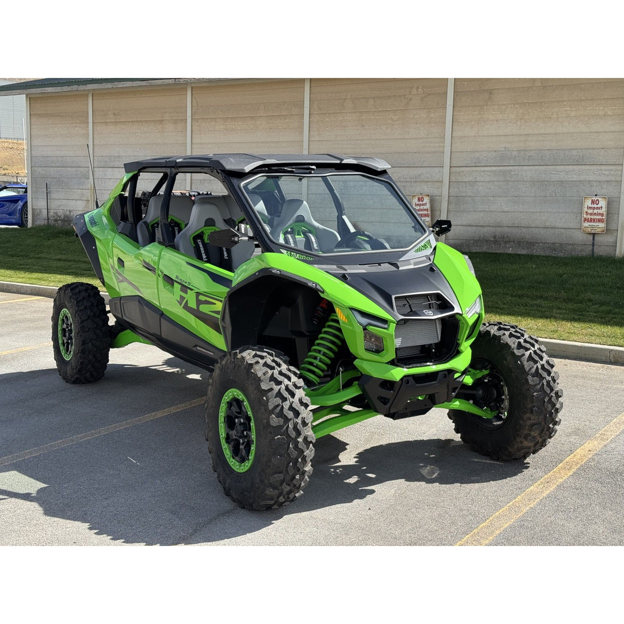 Moto Armor - Kawasaki H2 Full Glass Windshield