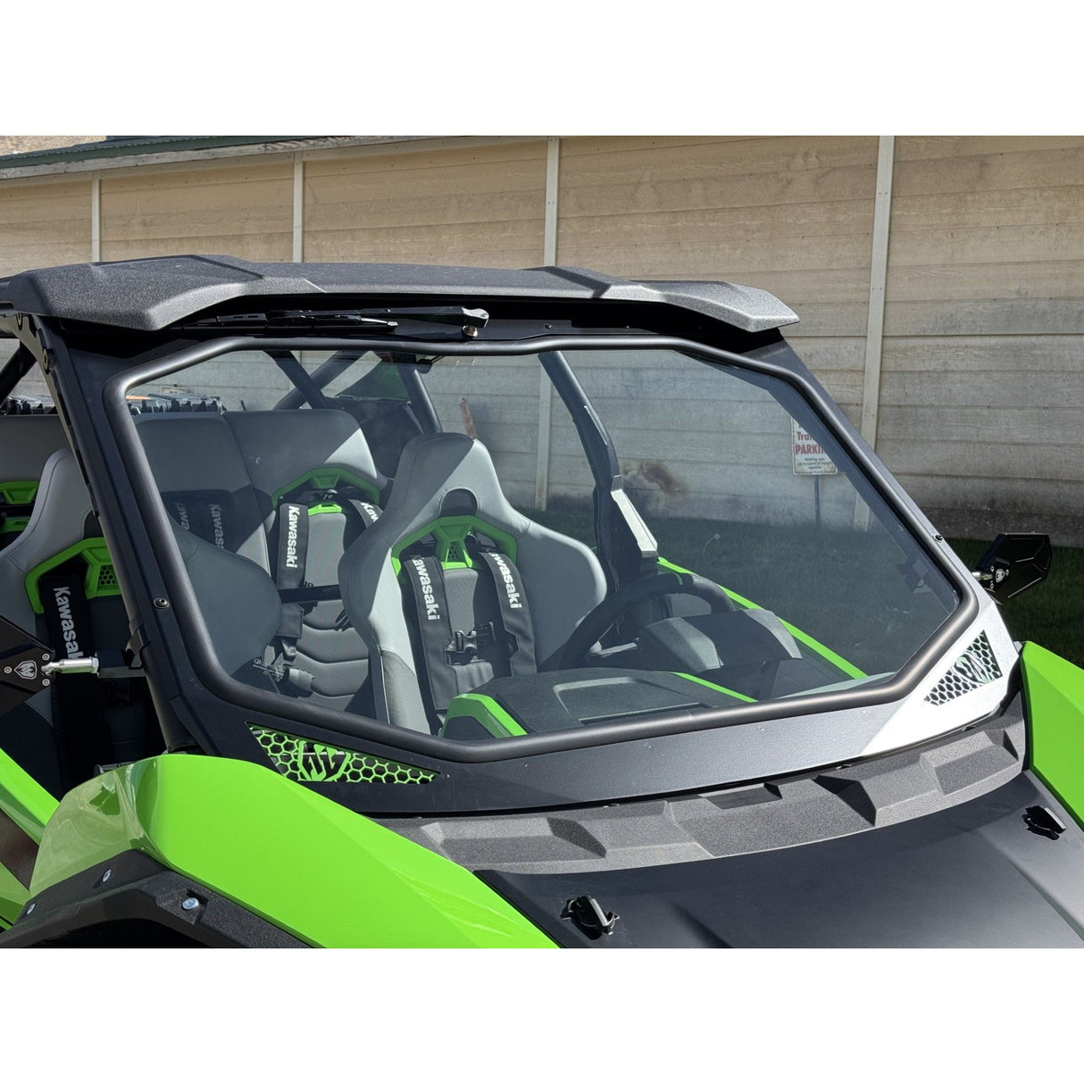 Moto Armor - Kawasaki H2 Full Glass Windshield