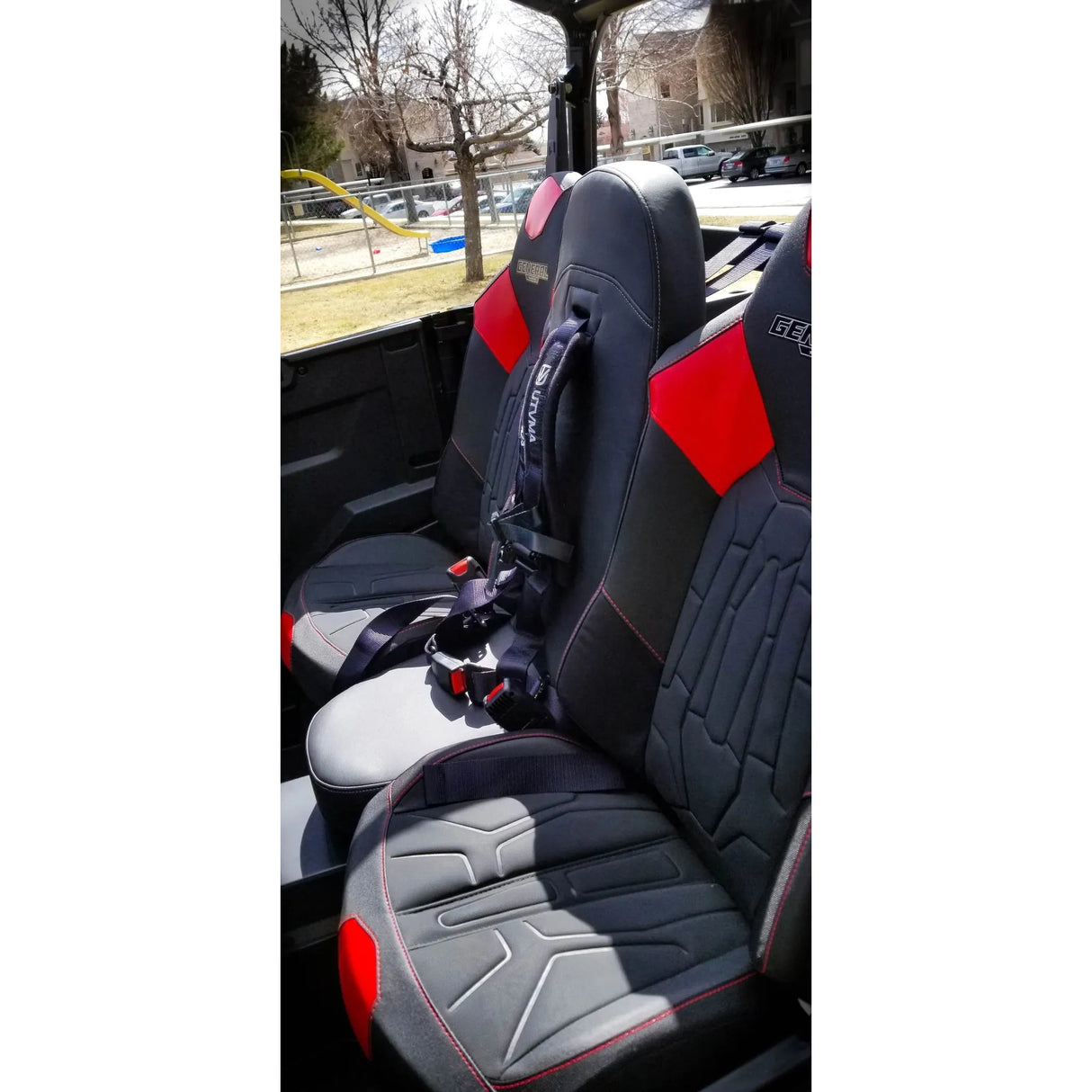 2015-2025 Polaris General 4 Rear Bump Seat with Console Delete Kit