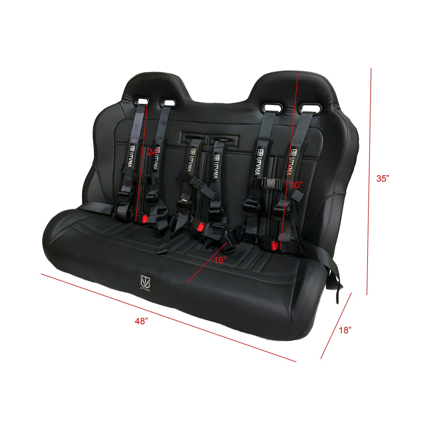 Yamaha Wolverine RMAX 4 Compact Rear Bench Seat (2025+)