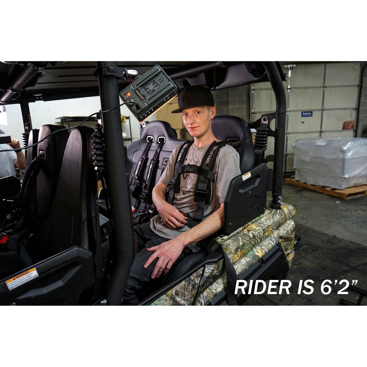 Yamaha Wolverine RMAX 4 Compact Rear Bench Seat (2025+)