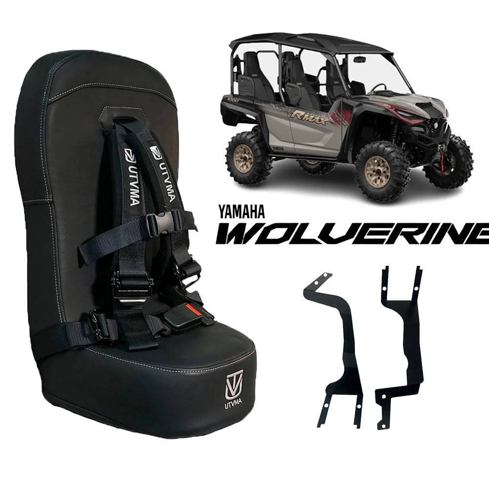UTVMA - 2021-2025 Yamaha Wolverine RMAX 4 (Front Only) 1000 Bump Seat