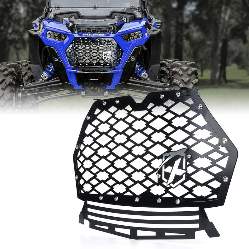 2019-2023 Polaris RZR Black Mesh Grille without Light Bar