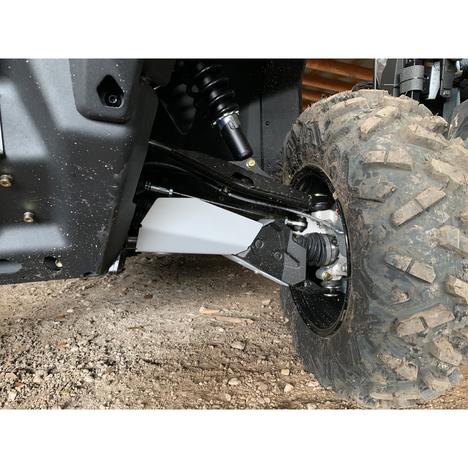 Can-Am Defender HD5 / HD8 / HD10 Curved Alloy Front A Arm Guards