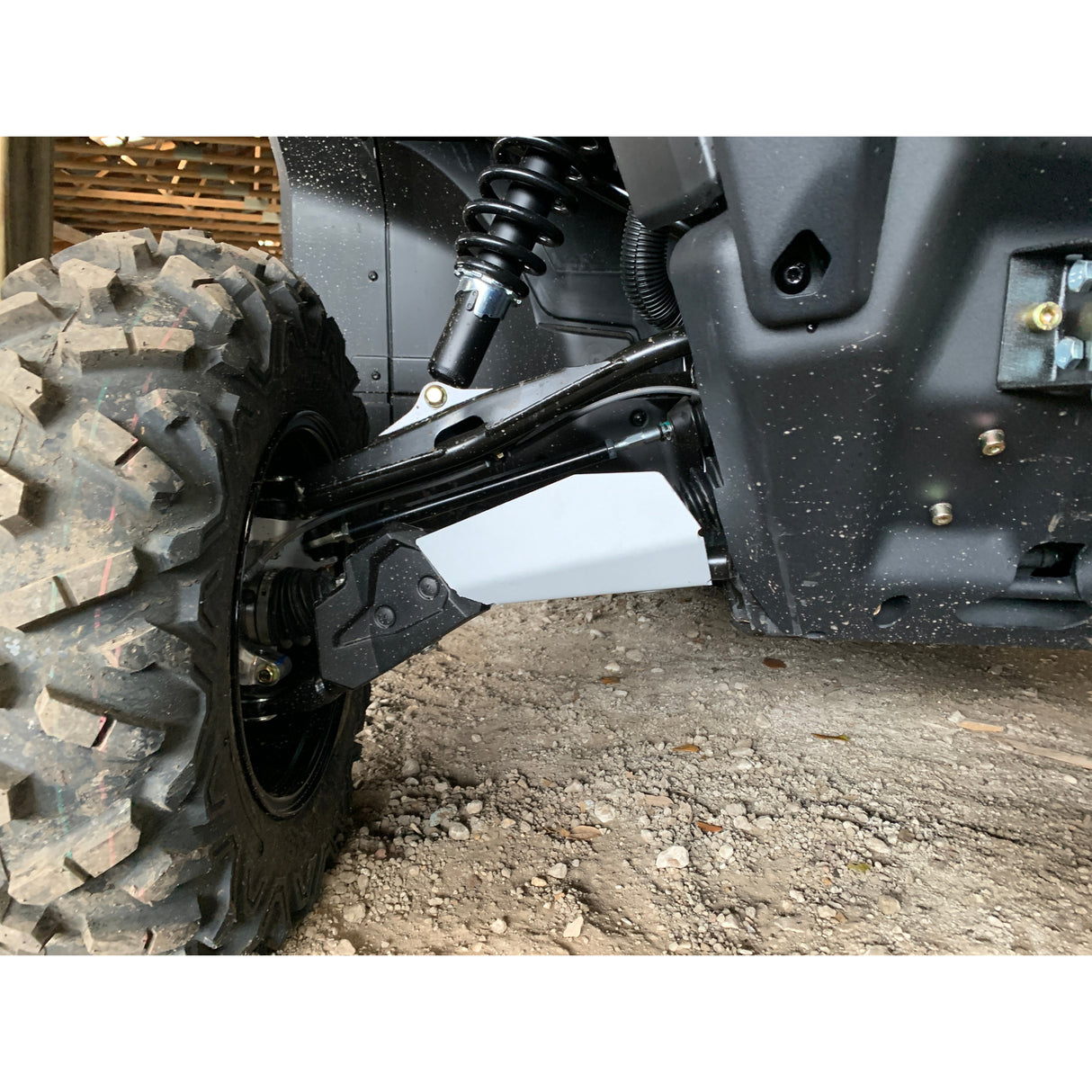 Can-Am Defender HD5 / HD8 / HD10 Curved Alloy Front A Arm Guards