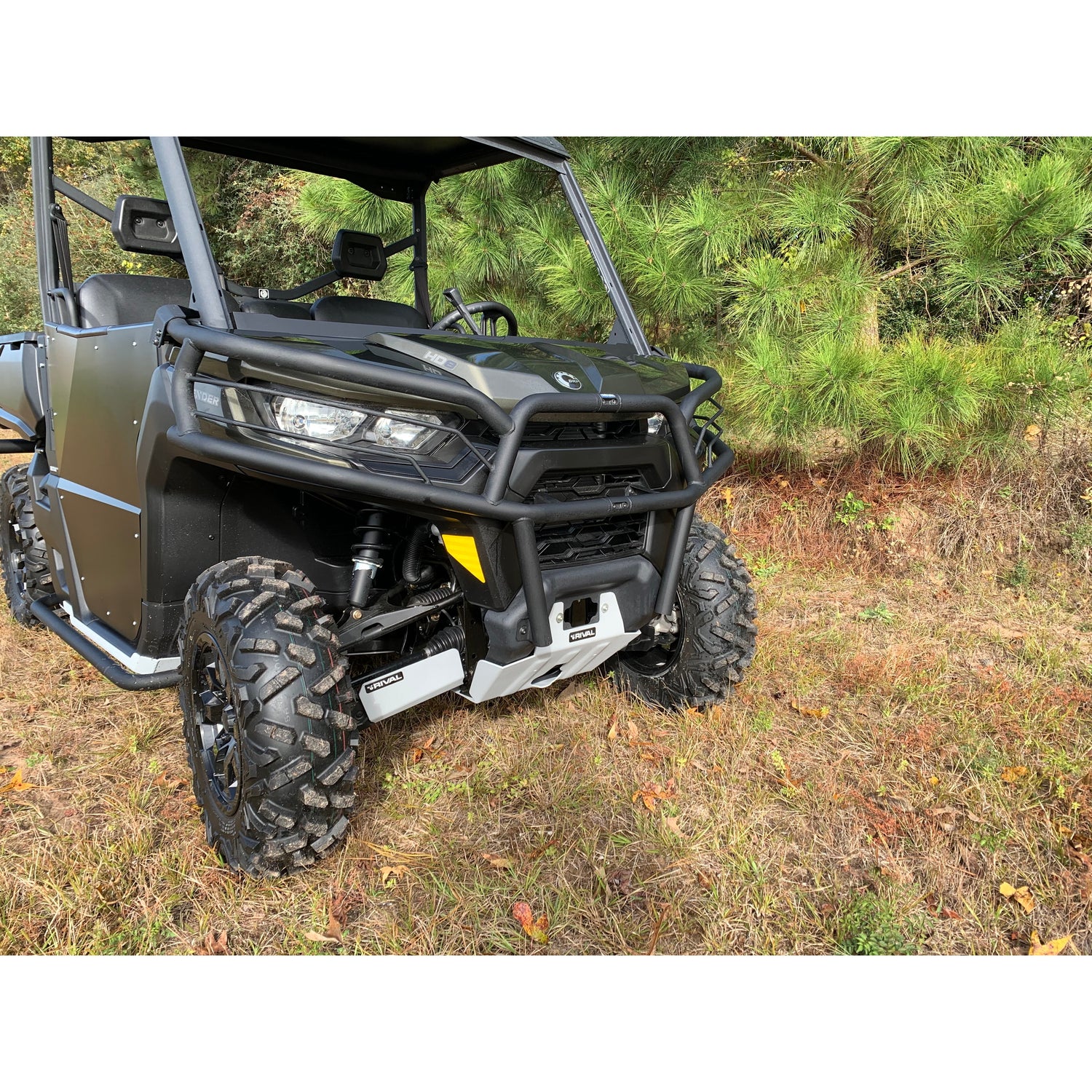 Can-Am Defender HD5 / HD8 / HD10 Alloy Front A Arm Guards - Straight
