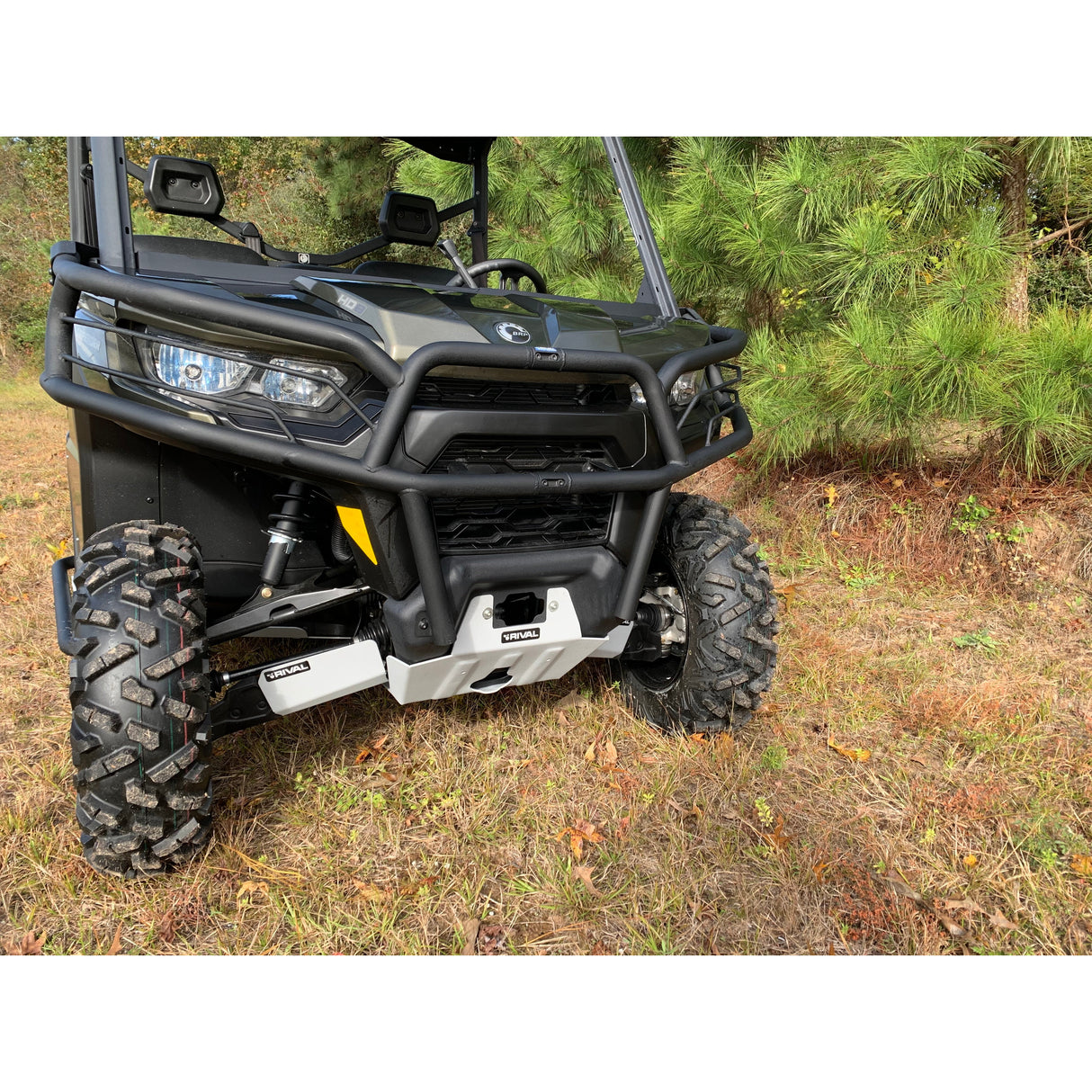 Can-Am Defender HD5 / HD8 / HD10 Alloy Front A Arm Guards - Straight