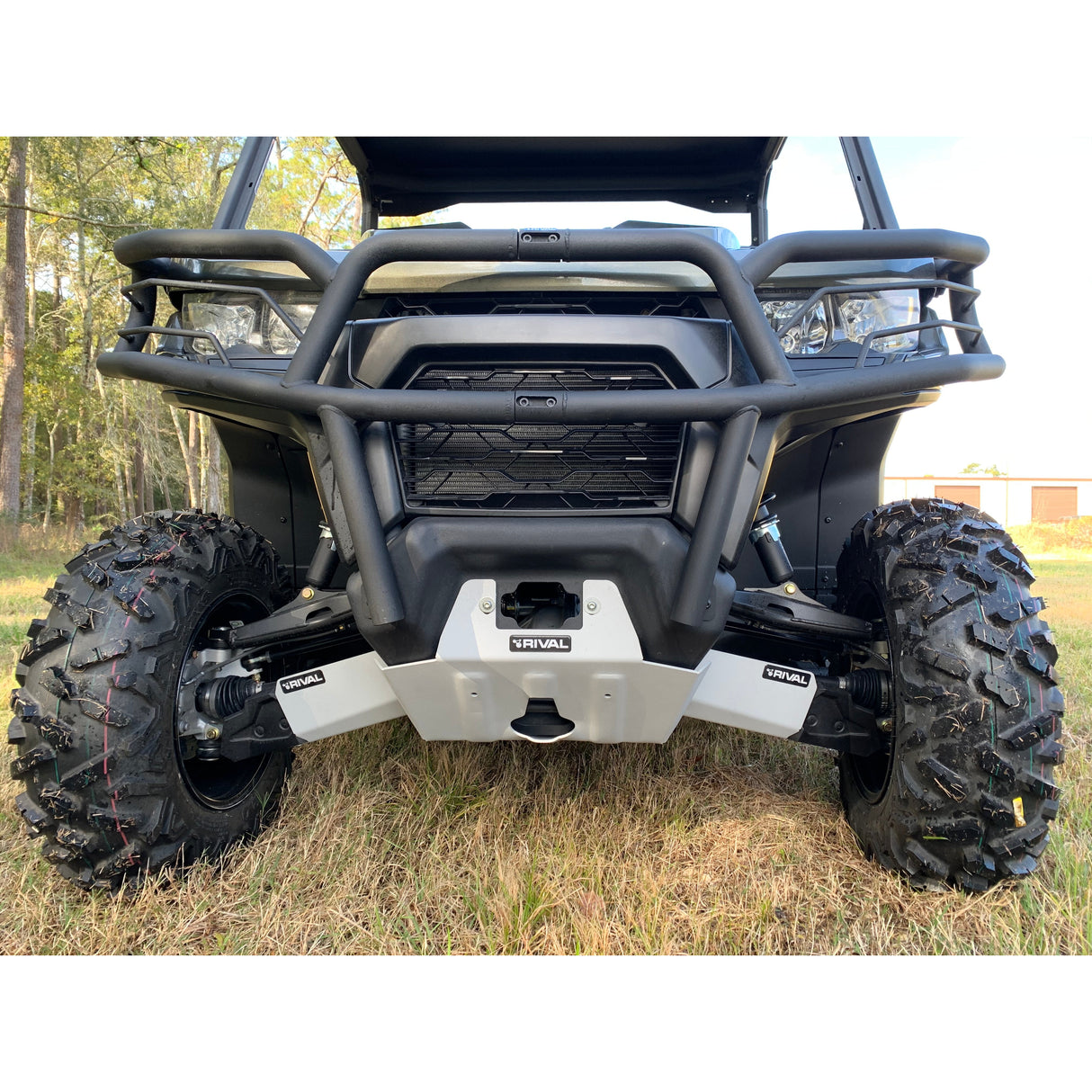 Can-Am Defender HD5 / HD8 / HD10 Alloy Front A Arm Guards - Straight