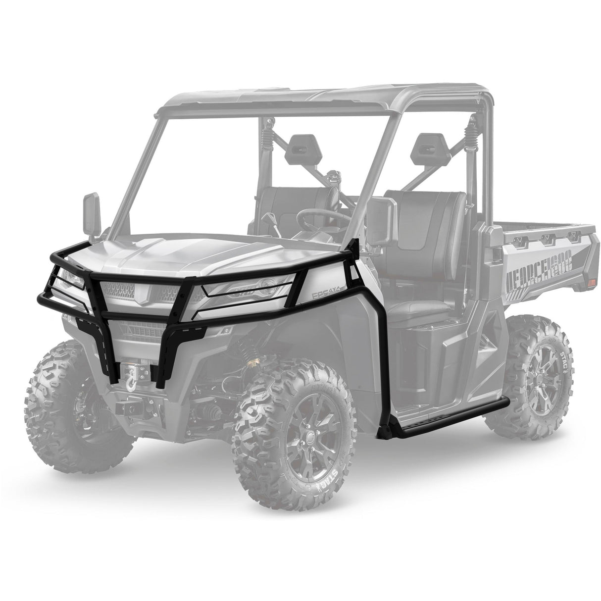 CF Moto U Force 1000 Front Bumper Kit includes fender guards and rock sliders