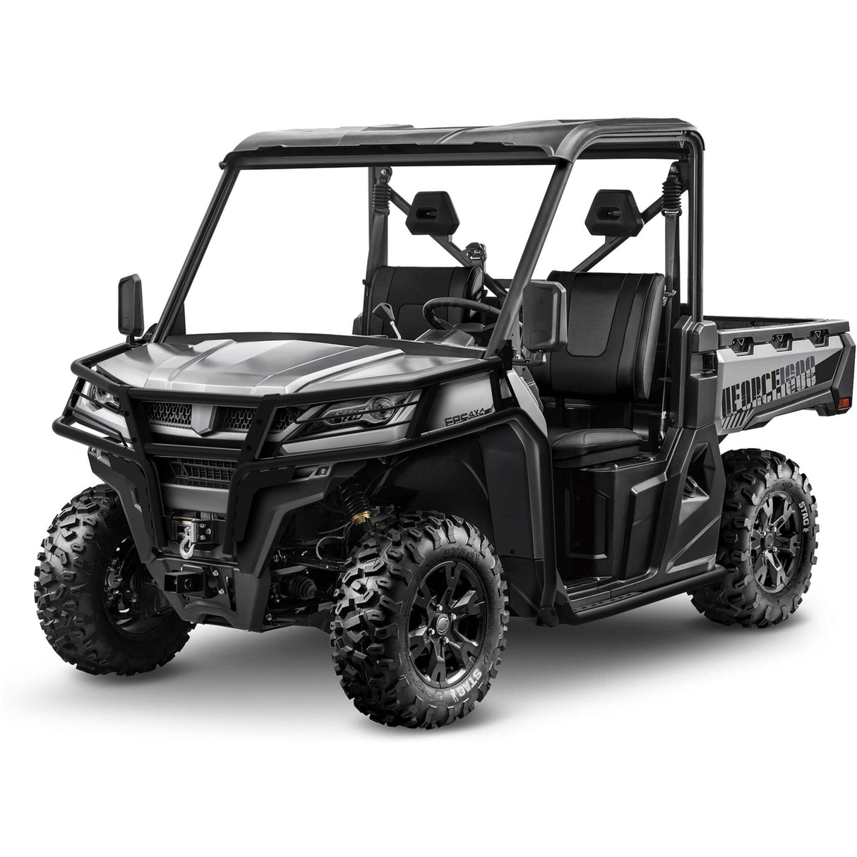 CF Moto U Force 1000 Front Bumper Kit includes fender guards and rock sliders